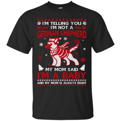 I'm Telling You I'm Not A German Shepherd-T-Shirt & Hoodie-Classic T-Shirt-Black