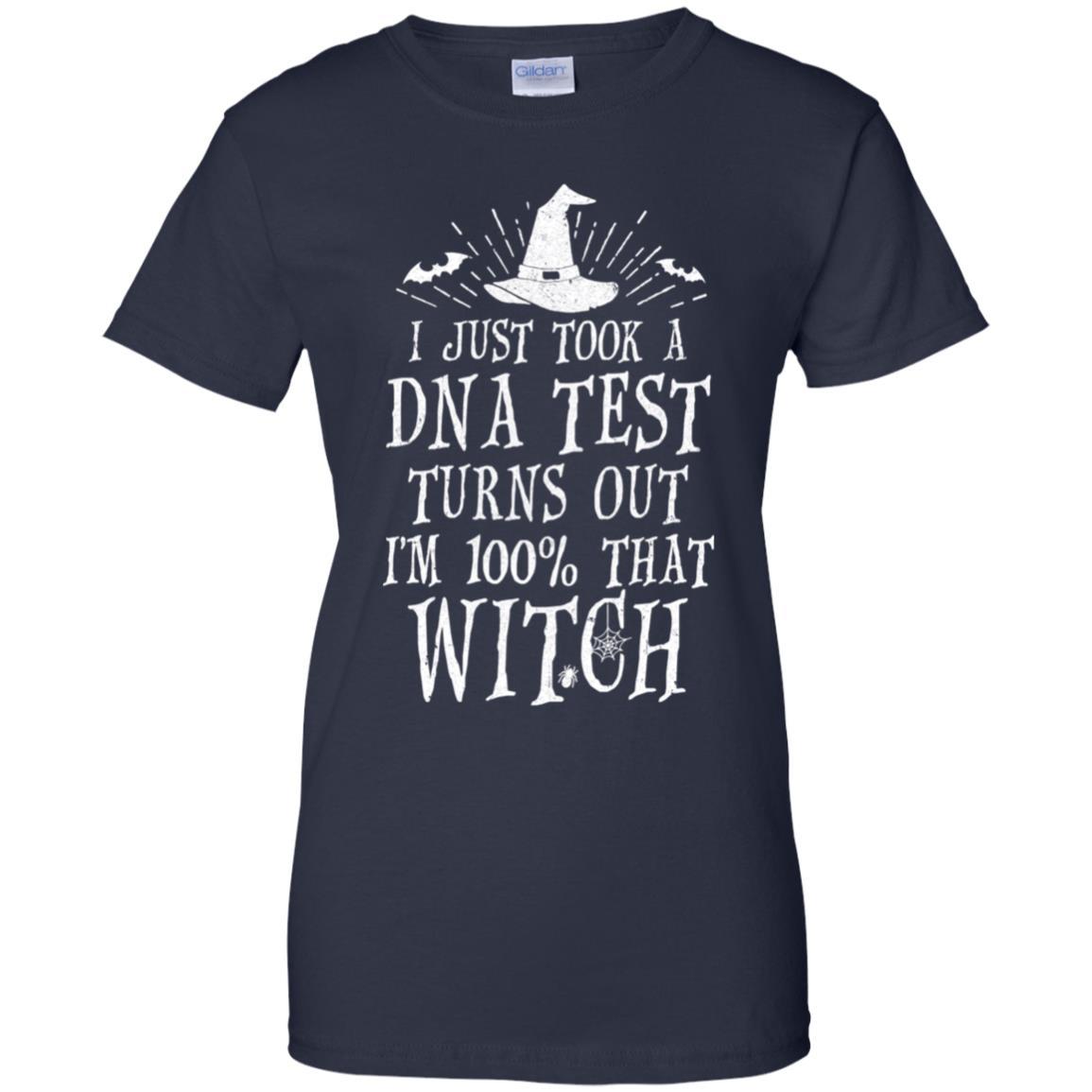Im 100 Percent With That Witch Halloween Funny Costume-T-Shirt & Tank Top-Women's T-Shirt-Navy