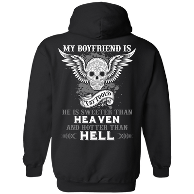 My Boyfriend Is Tattooted-T-Shirt & Hoodie-Pullover Hoodie-Black