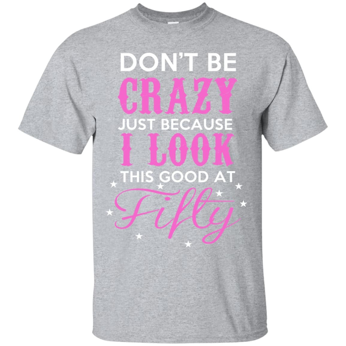 GOOT AT FIFTY-T-Shirt & Hoodie-Classic T-Shirt-Sport Grey