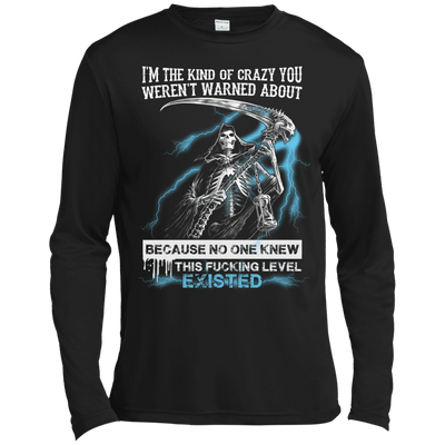 I'm The Kind Of Crazy You Weren't Warned About-T-Shirt & Hoodie-Long Sleeve T-Shirt-Black