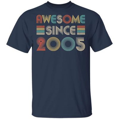 Awesome Since 2005 16th Birthday Gifts-T-Shirt & Hoodie-Classic T-Shirt-Navy