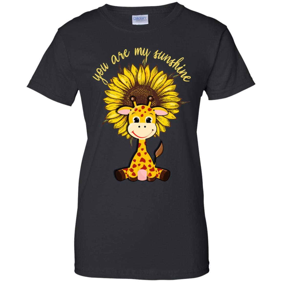 You Are My Little Sunshine Sunflower Giraffe