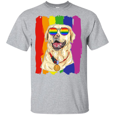 Funny Labrador LGBT LGBT Pride Gifts-T-Shirt & Hoodie-Classic T-Shirt-Sport Grey