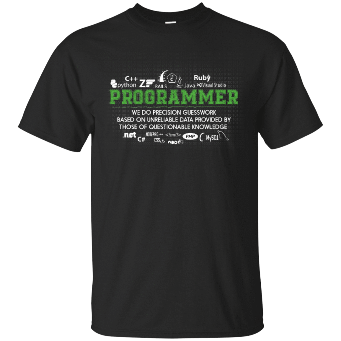 I'm A Programmer-T-Shirt & Hoodie-Classic T-Shirt-Black