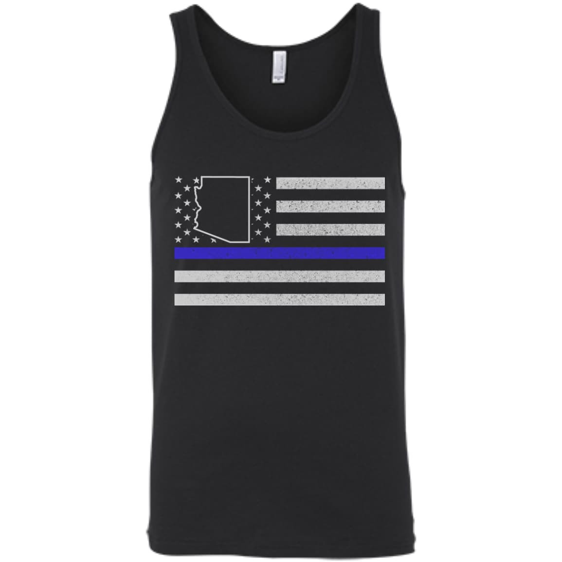 Arizona Thin Blue Line Police State-T-Shirt & Hoodie-