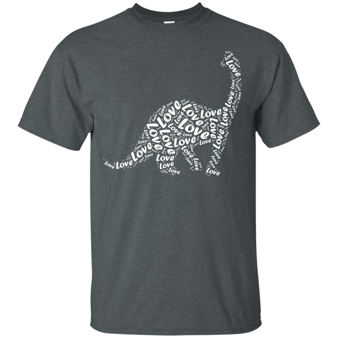 I Love Dinosaur-T-Shirt & Hoodie-Classic T-Shirt-Dark Heather
