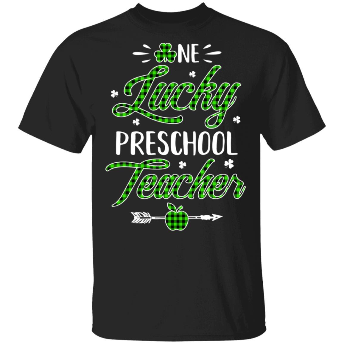 One Lucky Preschool Teacher St Patricks Day Irish Gift