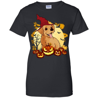 Happy Halloween Labrador Lover-T-Shirt & Hoodie-Women's T-Shirt-Black