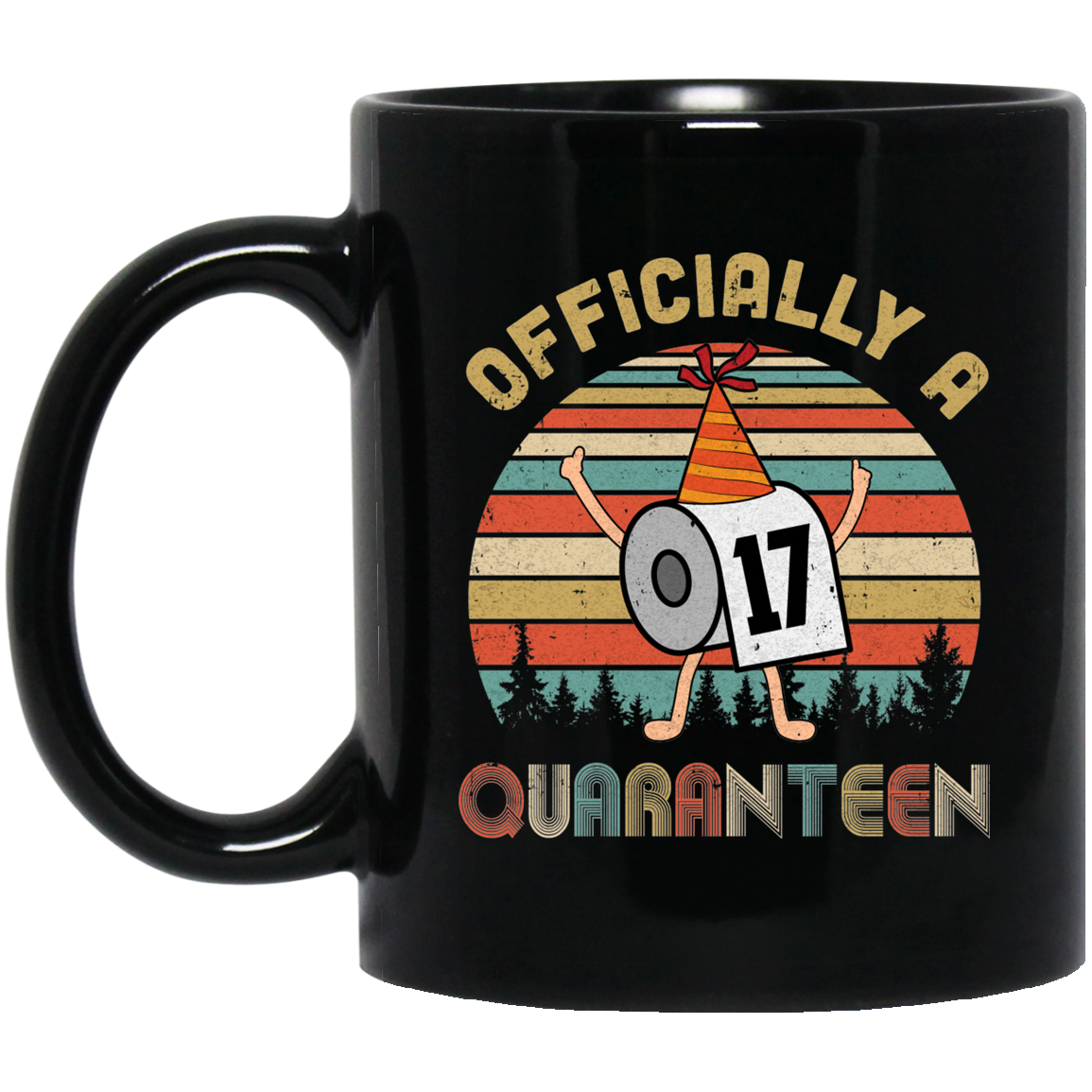 Officially A 17th Quaranteen 2005 Birthday Social Distancing Mug