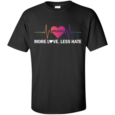 More Love Less Hate - Orlando-T-Shirt & Hoodie-Classic T-Shirt-Black
