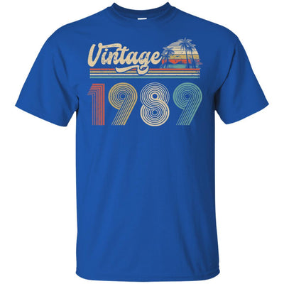 32th Birthday Gift Vintage 1989 Classic-T-Shirt & Hoodie-Classic T-Shirt-Royal