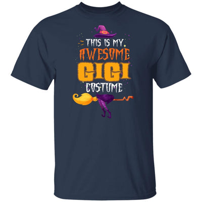 Halloween This Is My Awesome Gigi Costume-T-Shirt & Hoodie-Classic T-Shirt-Navy