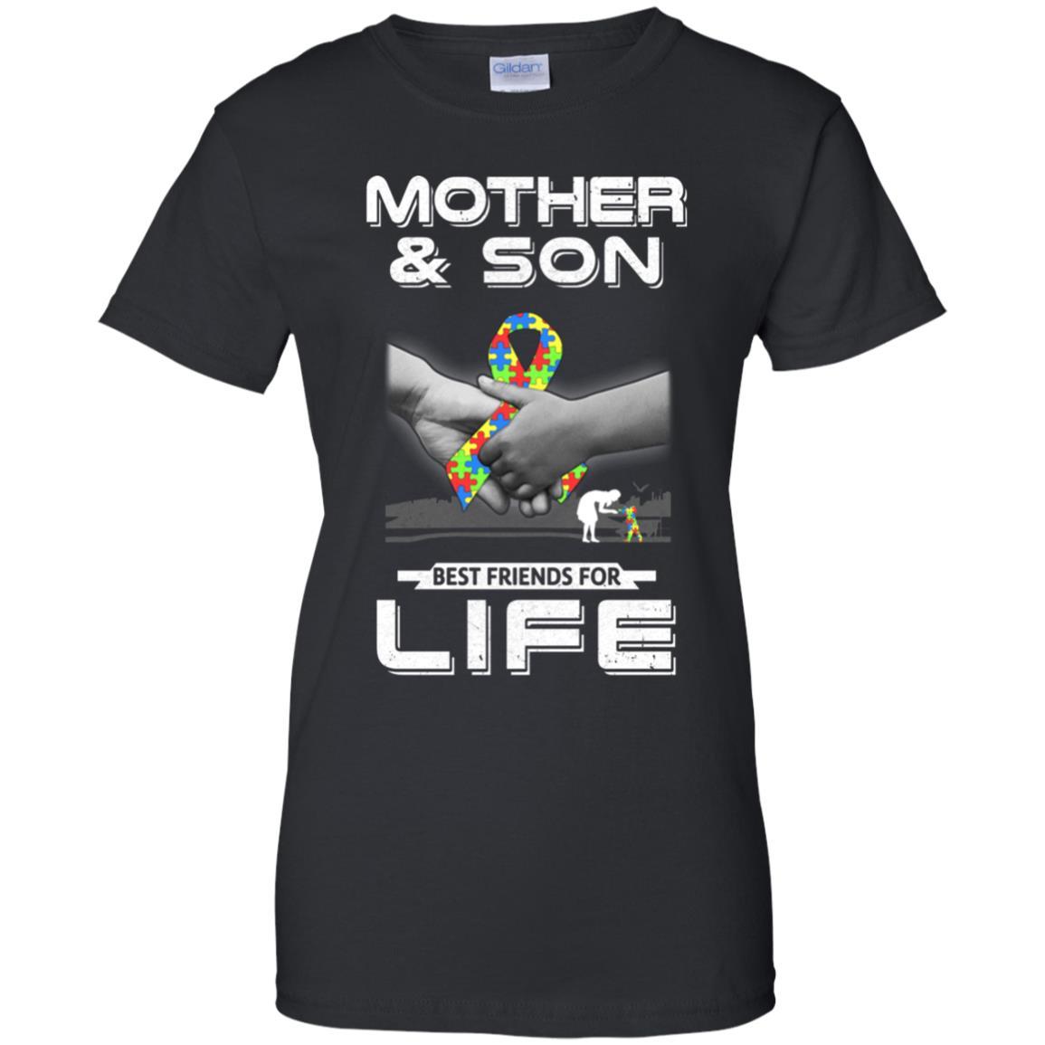 Autism Awareness Mother And Son Best Friends For Life
