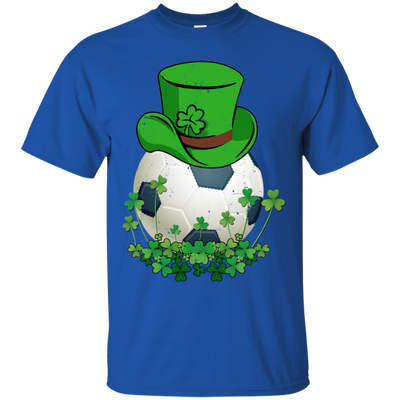 Shamrock Soccer Leprechaun St Patricks Day-T-Shirt & Hoodie-Classic T-Shirt-Royal