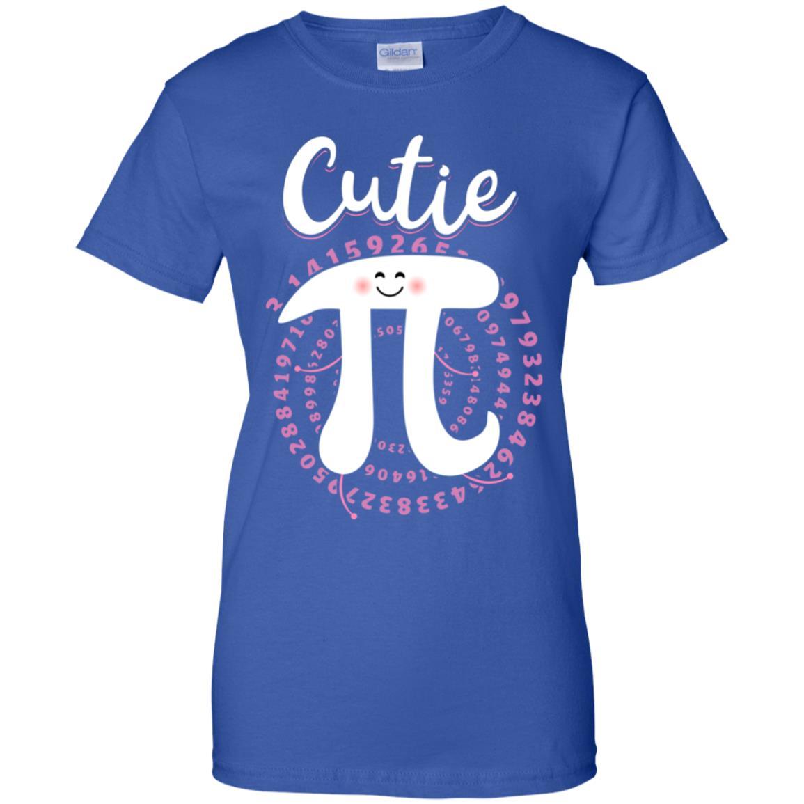 Cutie Pi Cute Math Pi Day Gifts-T-Shirt & Hoodie-Women's T-Shirt-Royal