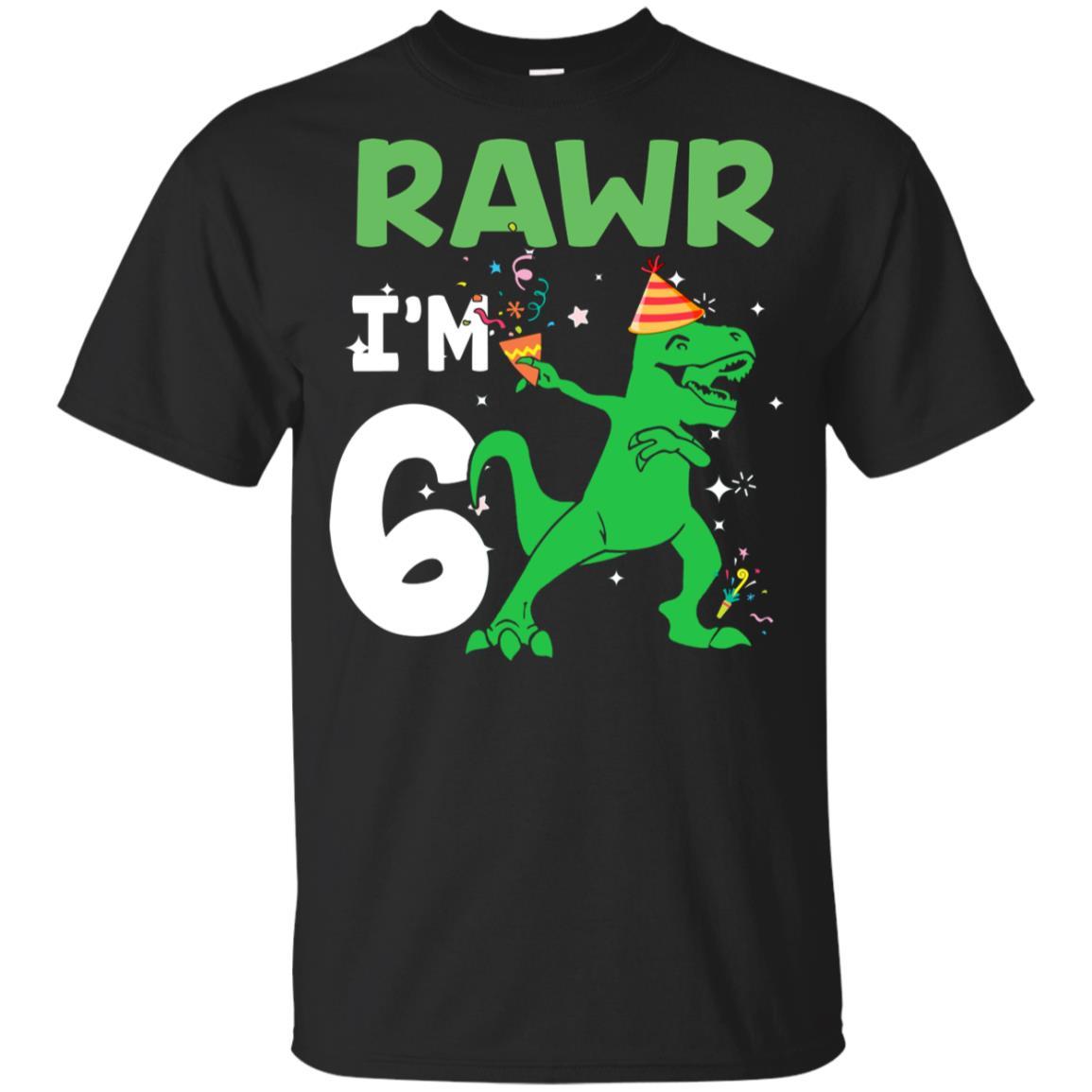 Rawr I'm 6 Birthday Gifts 2016 Dinosaur For Boys Youth