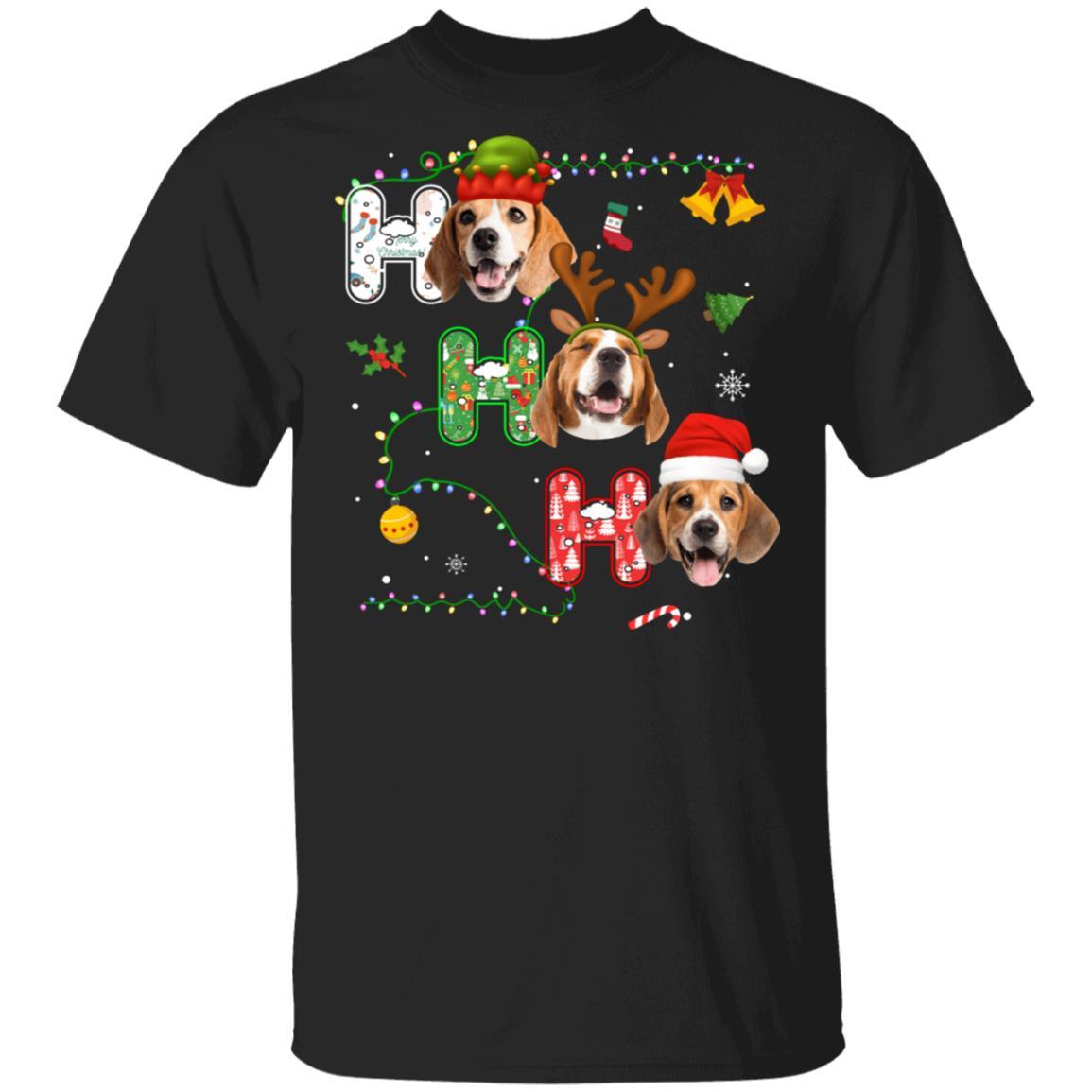 Christmas Ho Ho Ho Beagle Lover Funny Xmas Gift