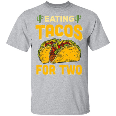 Eating Tacos for Two Funny Tacos-T-Shirt & Tank Top-Classic T-Shirt-Sport Grey
