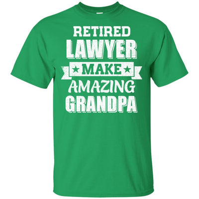 Funny Retired Lawyer Make Amazing Grandpa Gifts-T-Shirt & Hoodie-Classic T-Shirt-Irish Green