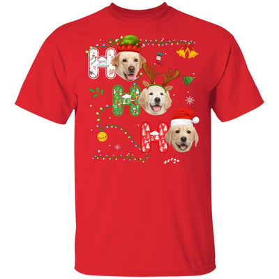 Christmas Ho Ho Ho Labrador Lover Funny Xmas Gift-T-Shirt & Sweatshirt-Classic T-Shirt-Red