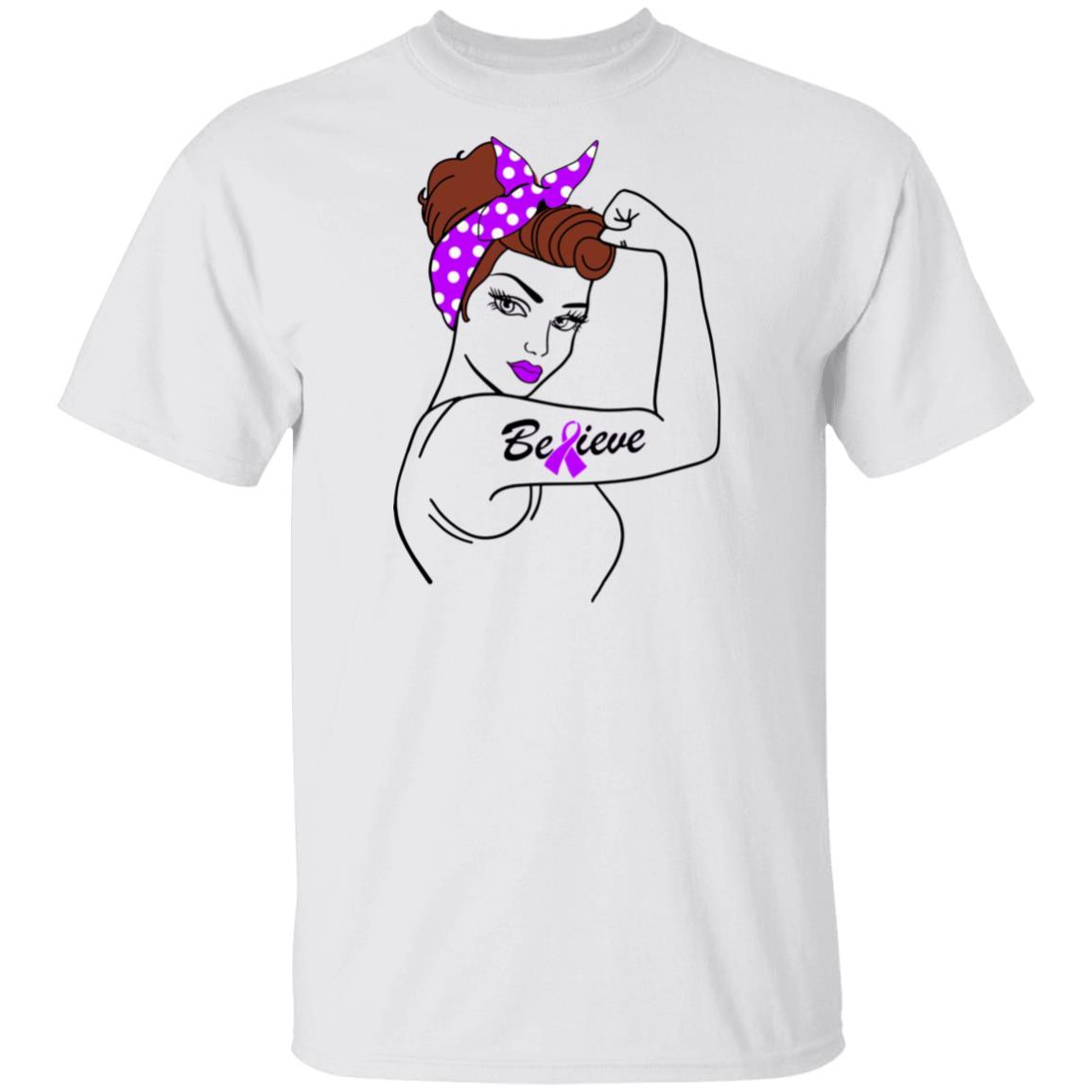 Support Alzheimer's Pancreatic Cancer Awareness American Flag