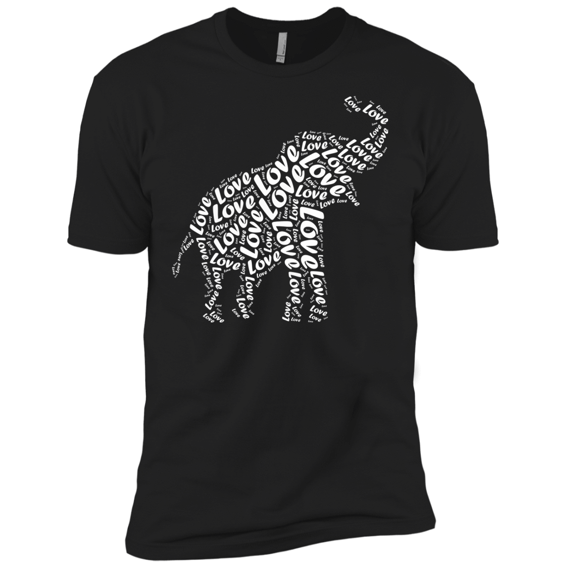 I Love Elephant-T-Shirt & Hoodie-Premium T-Shirt-Black