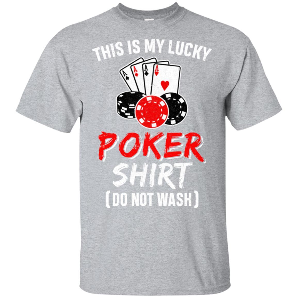 This Is My Lucky Poker-T-Shirt & Hoodie-Classic T-Shirt-Sport Grey