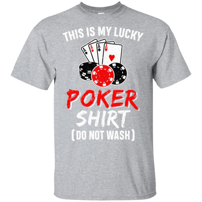 This Is My Lucky Poker-T-Shirt & Hoodie-Classic T-Shirt-Sport Grey