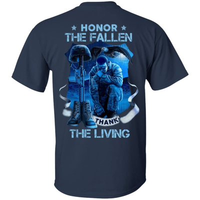 Honnor The Fallen-T-Shirt & Hoodie-Classic T-Shirt-Navy