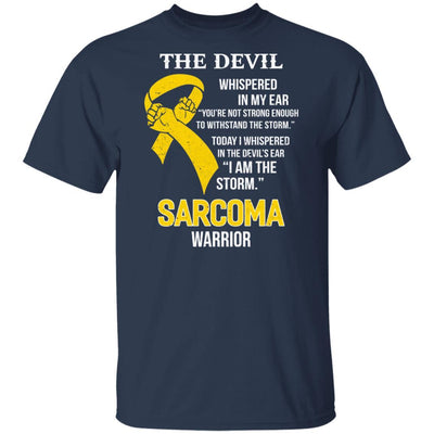 I Am The Storm Support Sarcoma Awareness-T-Shirt & Hoodie-Classic T-Shirt-Navy