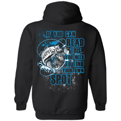 Need To Own Spot Fishing-T-Shirt & Hoodie-Pullover Hoodie-Black