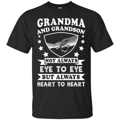 Grandma And Grandson Not Always Eye To Eye-T-Shirt & Hoodie-Classic T-Shirt-Black