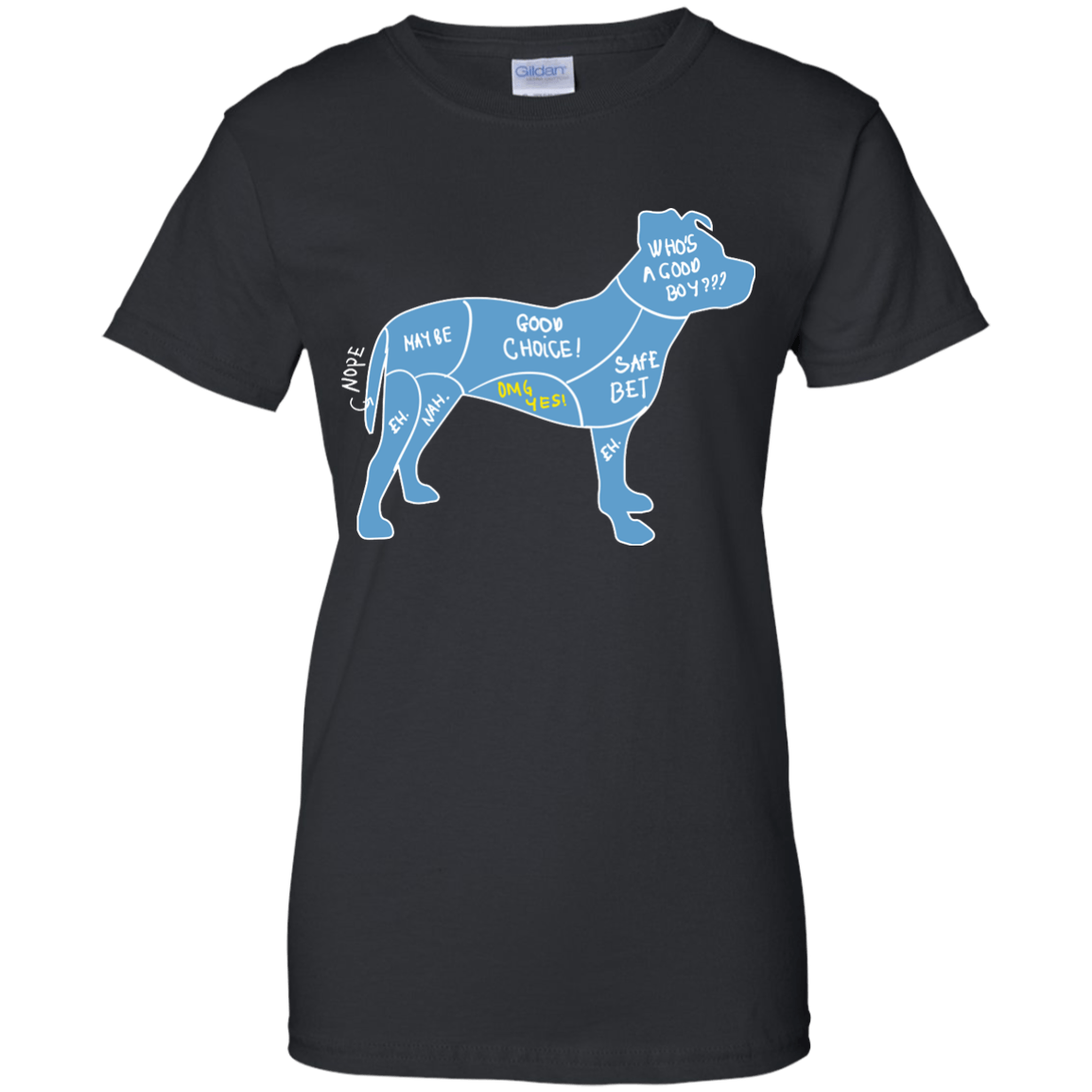 Proper Way To Pet A Dog Pitbull Lover-T-Shirt & Hoodie-Women's T-Shirt-Black