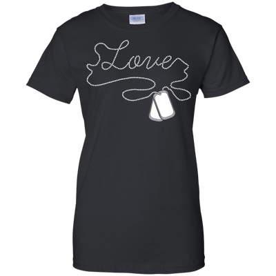I'm A Soldier Love Military-T-Shirt & Hoodie-Women's T-Shirt-Black