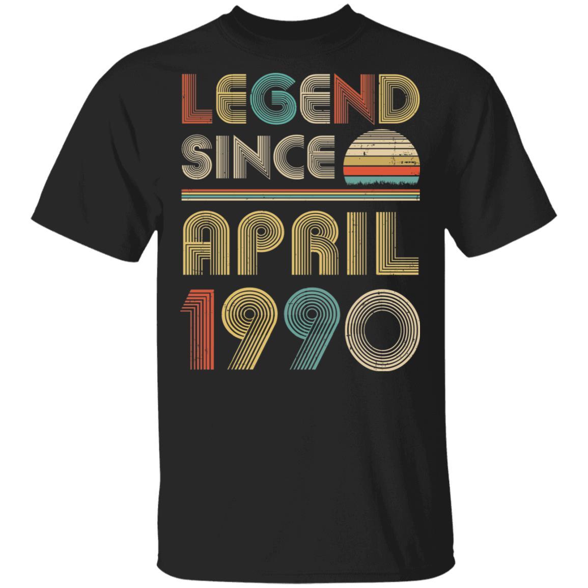 Legend Since April 1990 Vintage 32th Birthday Gifts