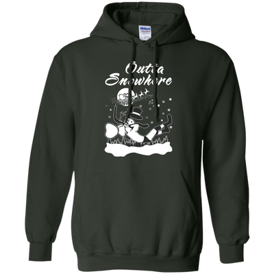 Outta Snowhere-T-Shirt & Hoodie-Pullover Hoodie-Forest Green