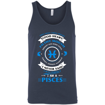 I'm A Pisces-T-Shirt & Hoodie-Unisex Tank-Navy