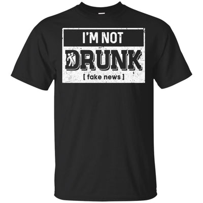 I'm Not Drunk Fake New St Patricks Day Drinking-T-Shirt & Hoodie-Classic T-Shirt-Black