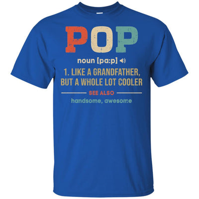 Vintage Pop Gifts Grandpa Definition Fathers Day-T-Shirt & Hoodie-Classic T-Shirt-Royal