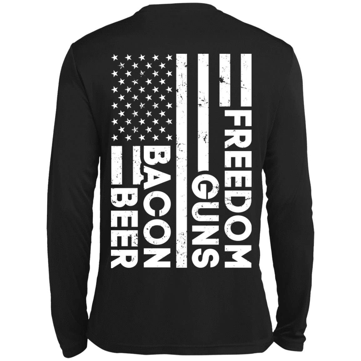Beer Bacon Guns Freedom-T-Shirt & Hoodie-