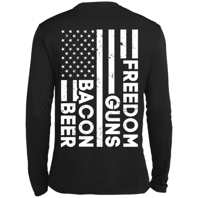 Beer Bacon Guns Freedom-T-Shirt & Hoodie-