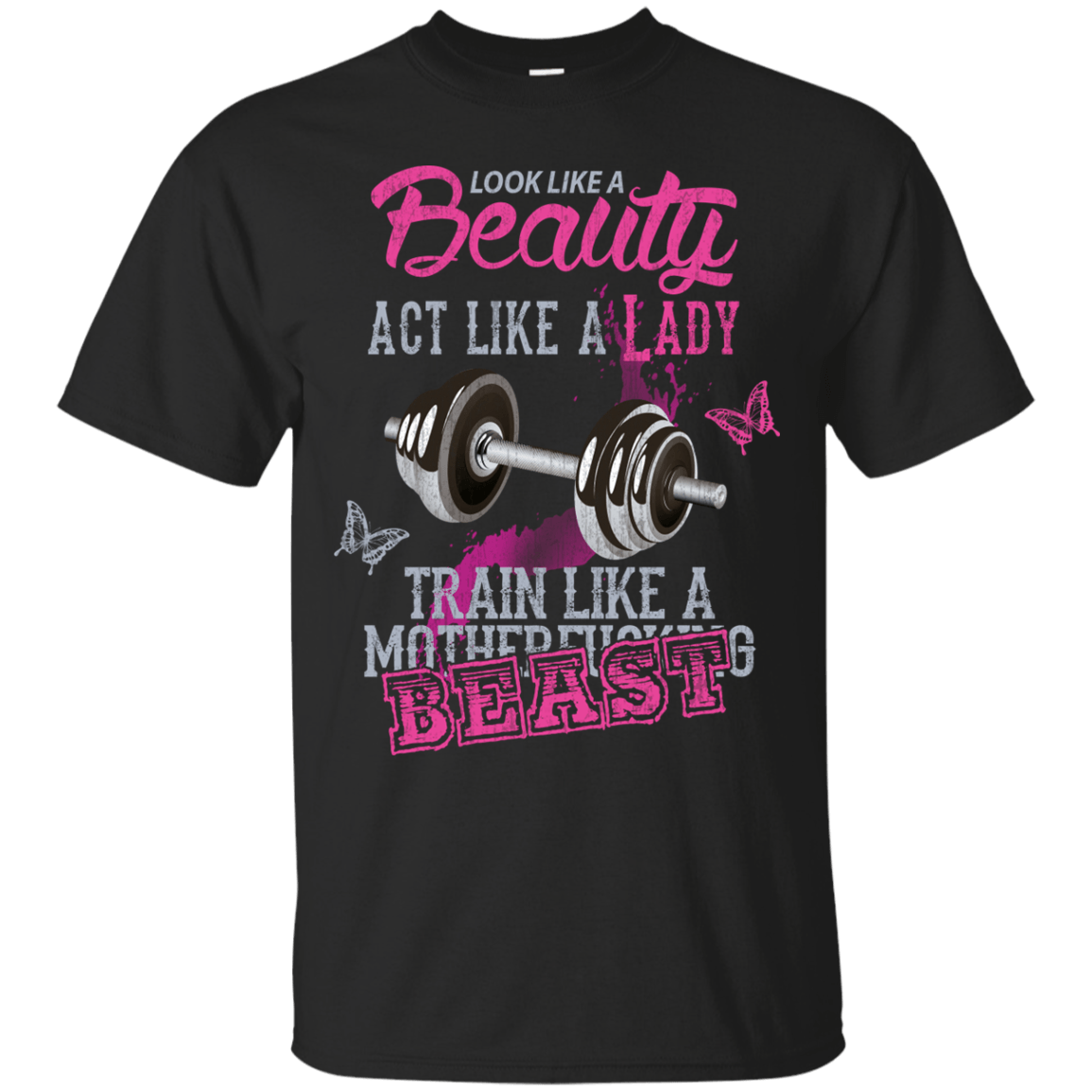 Look like a beautiful act like a lady-T-Shirt & Hoodie-Classic T-Shirt-Black