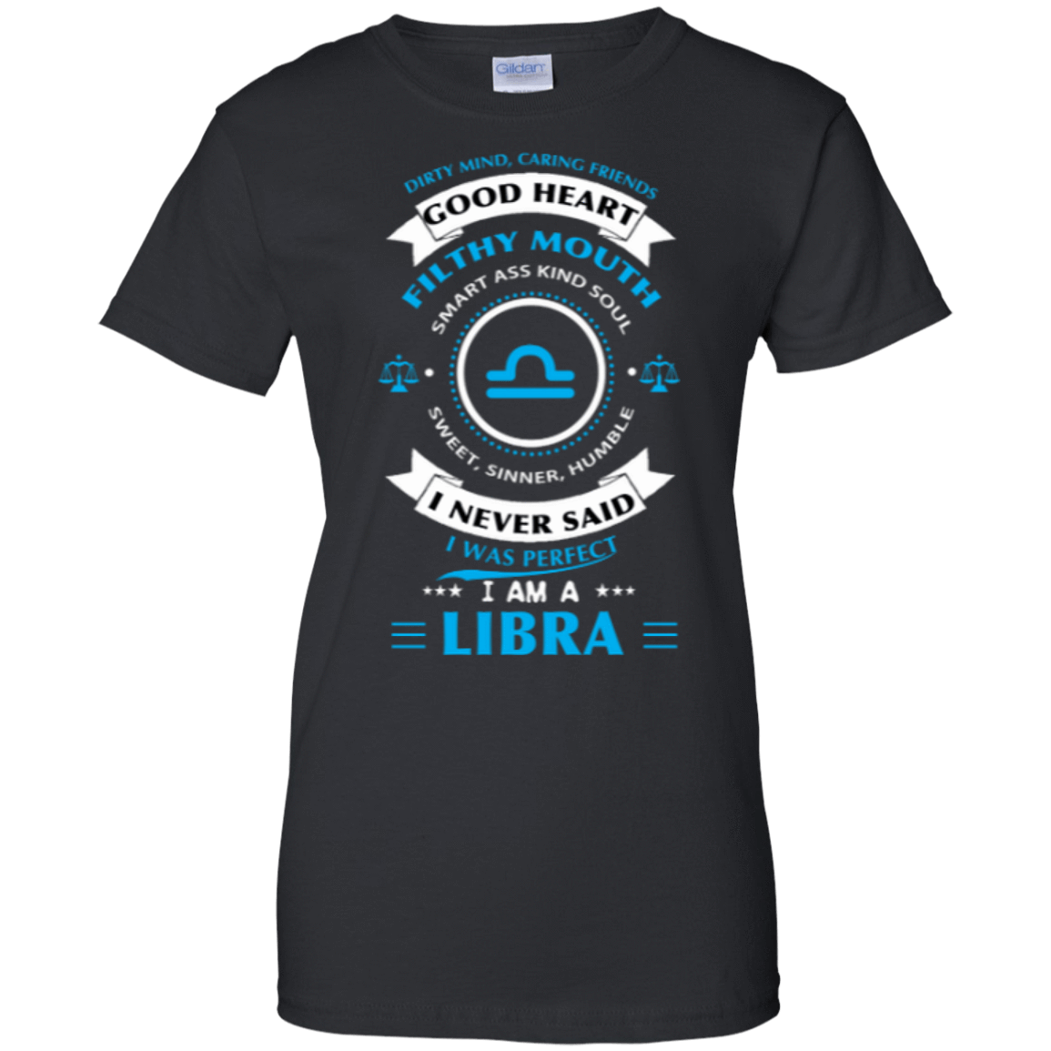 I'm A Libra-T-Shirt & Hoodie-Women's T-Shirt-Black