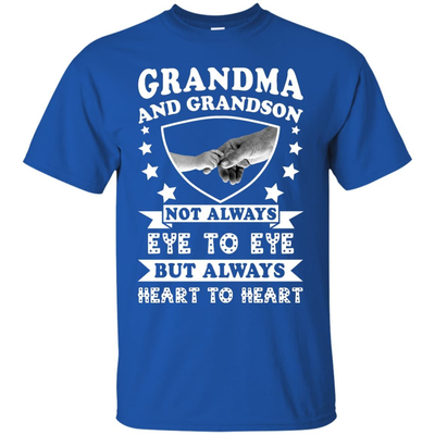 Grandma And Grandson Not Always Eye To Eye-T-Shirt & Hoodie-Youth T-Shirt-Royal