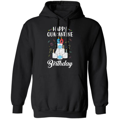 50th Birthday Gift Idea 1971 Happy Quarantine Birthday-T-Shirt & Tank Top-Pullover Hoodie-Black