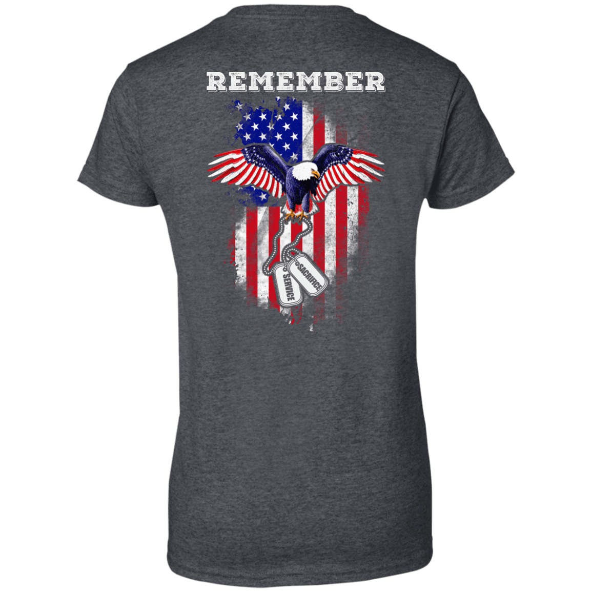 Remember Sacrifice Service-T-Shirt & Hoodie-Women's T-Shirt-Dark Heather