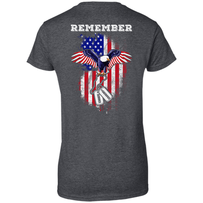 Remember Sacrifice Service-T-Shirt & Hoodie-Women's T-Shirt-Dark Heather