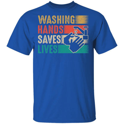 Vintage Washing Hands Saves Lives-T-Shirt & Hoodie-Classic T-Shirt-Royal