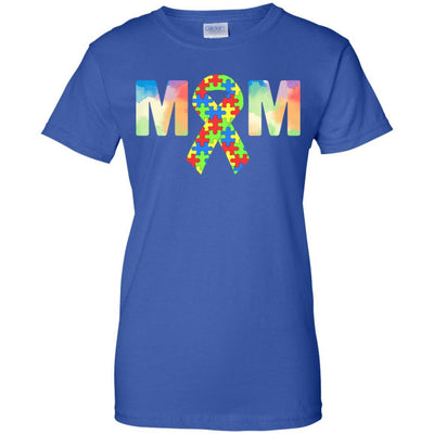 Autism Mom Support Awareness Autistic Parents Gifts-T-Shirt & Hoodie-Women's T-Shirt-Royal